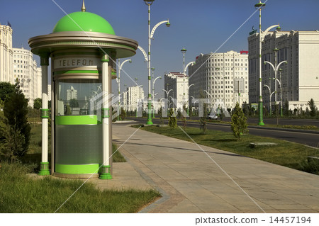 Modern architecture of Ashgabat. Modern architecture of Ashgabat. 14457194