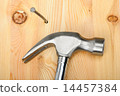 Hammer and nail 14457384