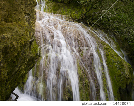 Water etudes in waterfall  14458074