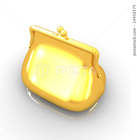 Gold purse Gold purse 14458575