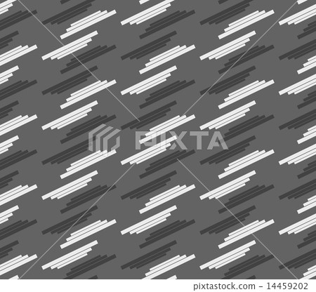 Monochrome pattern with black and white offset 14459202