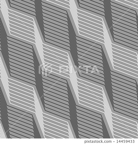 Monochrome pattern with light and dark gray  14459433
