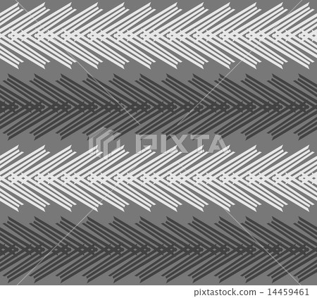 Monochrome pattern with striped white  14459461