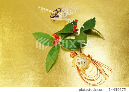 新年的背景材料·Tsurugame水淹到Senryo·和服紙張背側位置·明信片對應比率 新年的背景材料·Tsurugame水淹到Senryo·和服紙張背側位置·明信片對應比率 14459675