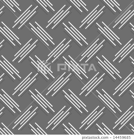 Monochrome pattern with white and gray diagonal 14459685