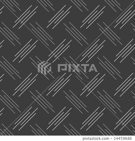 Monochrome pattern with white and gray diagonal  14459686