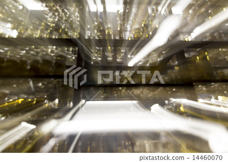 blurred background with bokeh, long exposure with zoom effect 14460070