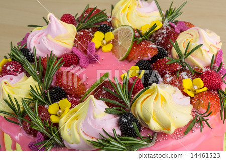 Cake woth meringue 14461523