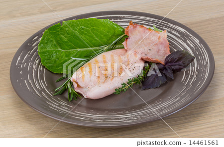 Grilled squid 14461561