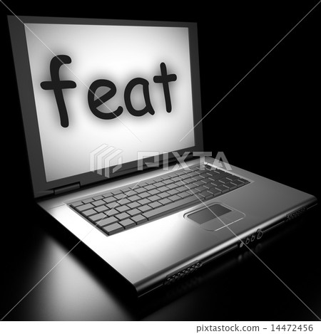 feat word on laptop feat word on laptop 14472456