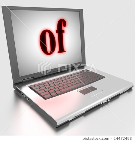 of word on laptop 14472498