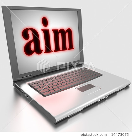 aim word on laptop aim word on laptop 14473075