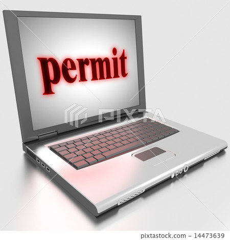 permit word on laptop permit word on laptop 14473639