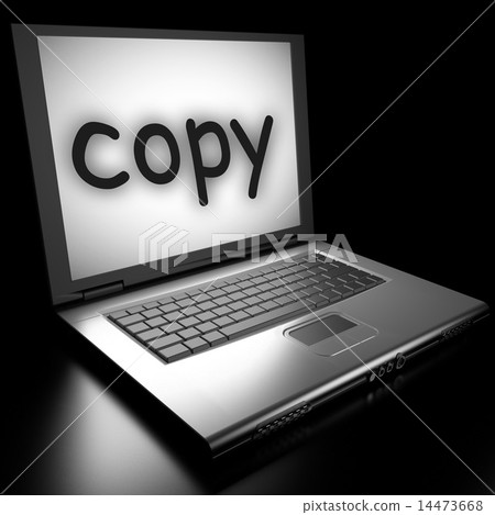 copy word on laptop 14473668