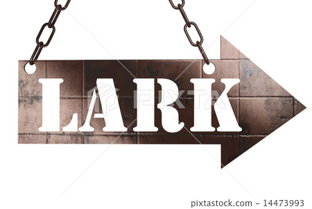 lark word on metal pointer lark word on metal pointer 14473993