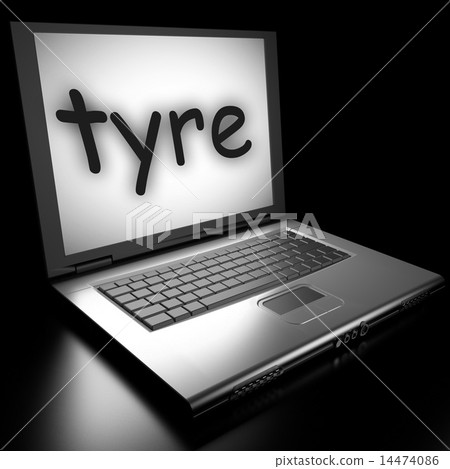 Word on laptop 14474086