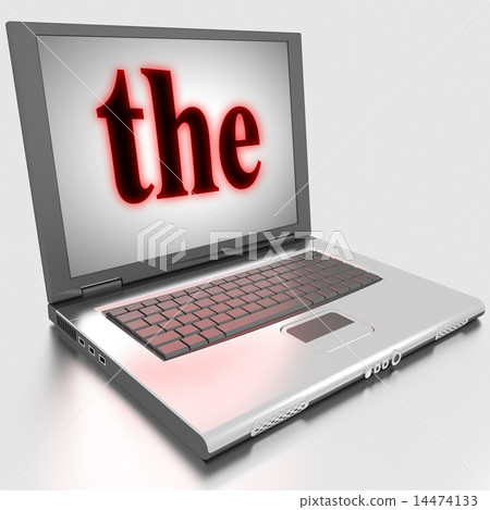 the word on laptop the word on laptop 14474133
