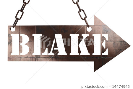 blake word on metal pointer blake word on metal pointer 14474945