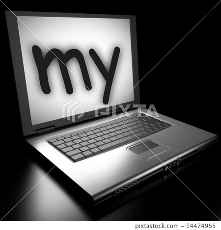 Word on laptop Word on laptop 14474965