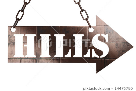 hills word on metal pointer hills word on metal pointer 14475790