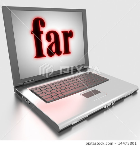 far word on laptop 14475801