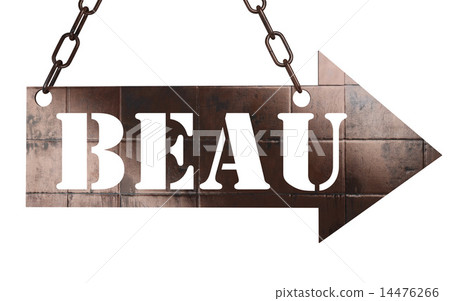 beau word on metal pointer beau word on metal pointer 14476266