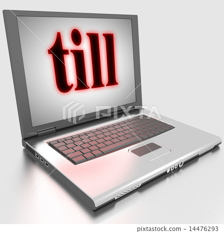 till word on laptop 14476293