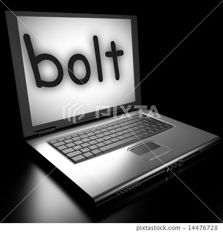bolt word on laptop bolt word on laptop 14476728
