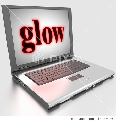 glow word on laptop glow word on laptop 14477086