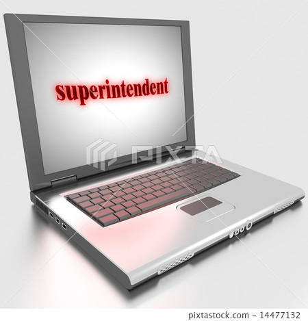 superintendent word on laptop 14477132