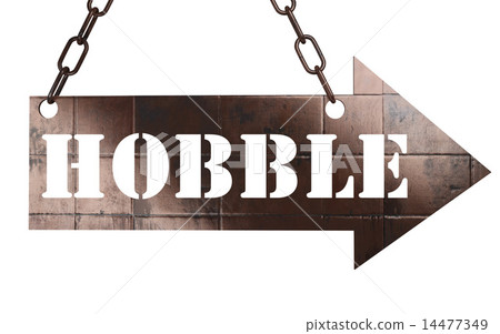 hobble word on metal pointer hobble word on metal pointer 14477349