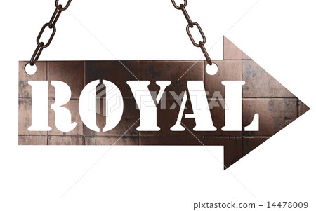 royal word on metal pointer 14478009