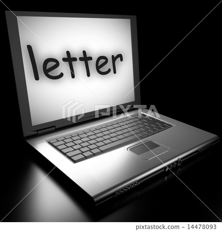Word on laptop Word on laptop 14478093