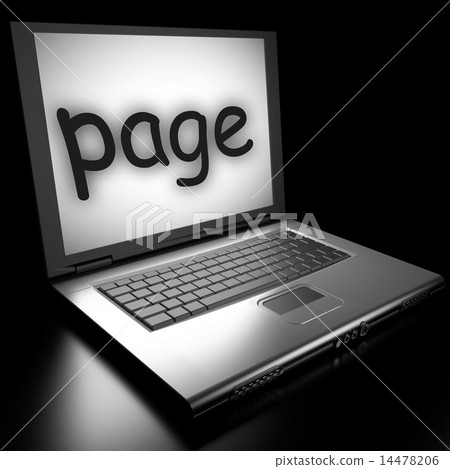 Word on laptop Word on laptop 14478206