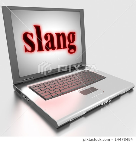 slang word on laptop slang word on laptop 14478494