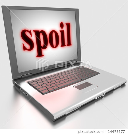 spoil word on laptop 14478577