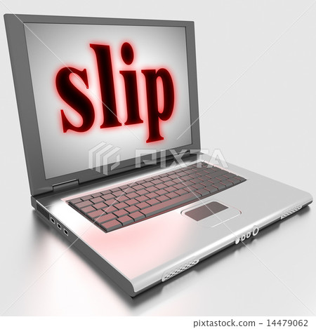 slip word on laptop slip word on laptop 14479062