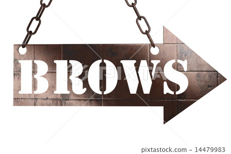 brows word on metal pointer brows word on metal pointer 14479983