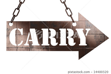 carry word on metal pointer 14480320