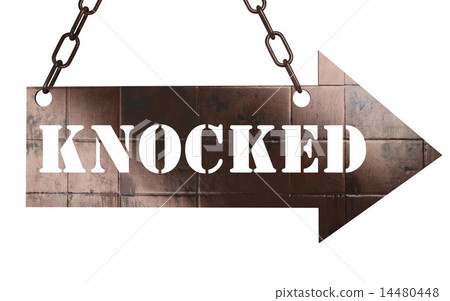 knocked word on metal pointer knocked word on metal pointer 14480448