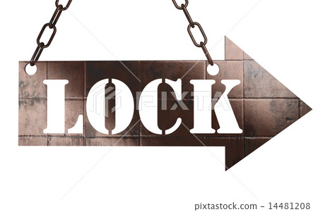 lock word on metal pointer lock word on metal pointer 14481208