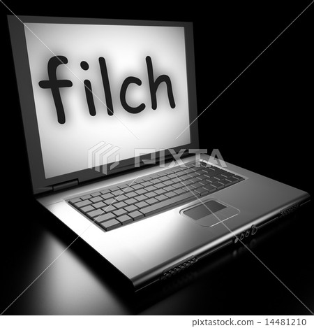 filch word on laptop 14481210