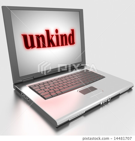 unkind word on laptop unkind word on laptop 14481707