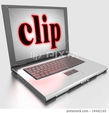 clip word on laptop 14482185