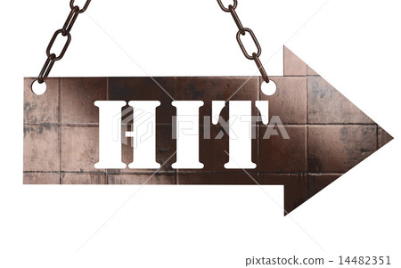 hit word on metal pointer hit word on metal pointer 14482351