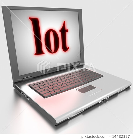 lot word on laptop lot word on laptop 14482357