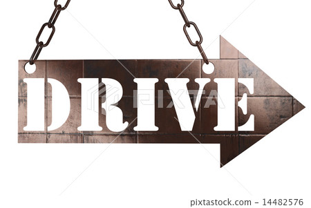 drive word on metal pointer 14482576