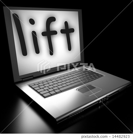 Word on laptop 14482923