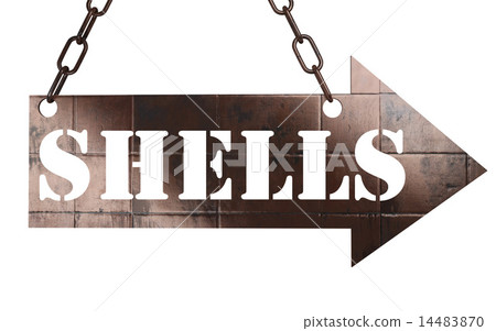 shells word on metal pointer shells word on metal pointer 14483870