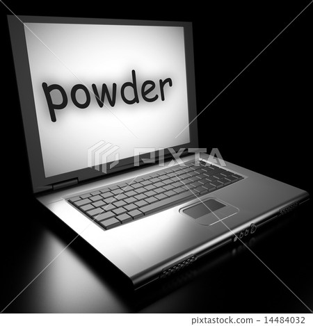 Word on laptop Word on laptop 14484032